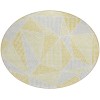 Addison Chantille ACN618 Gold 8 ft. x 8 ft. Round Rug