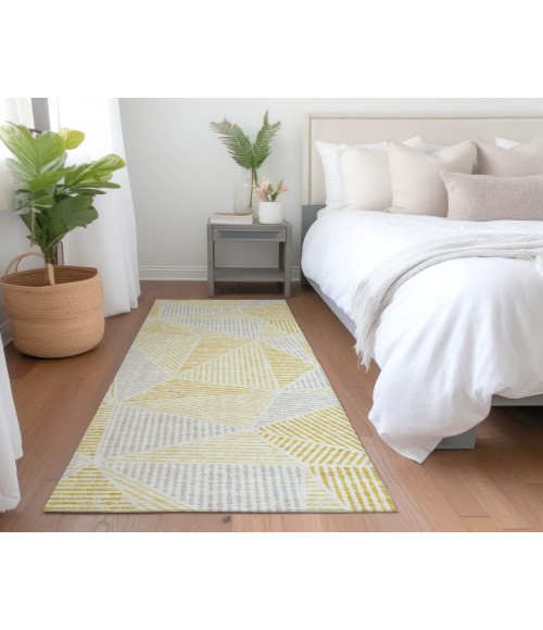 Chantille ACN618 Gold 2'3" x 7'6" Rug