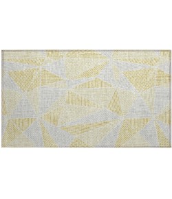 Addison Chantille ACN618 Gold 1 ft. 8 in. x 2 ft. 6 in. Rectangle Rug