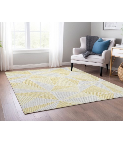 Chantille ACN618 Gold 10' x 14' Rug