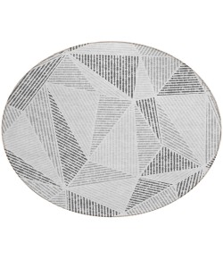 Addison Chantille ACN618 Gray 8 ft. x 8 ft. Round Rug