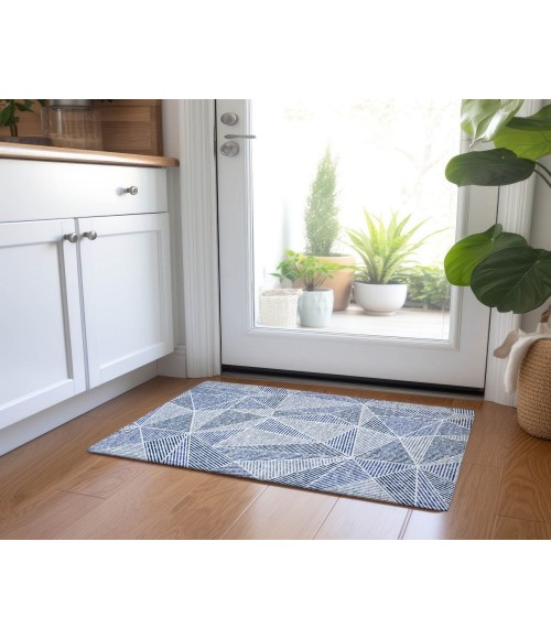 Chantille ACN618 Navy 1'8" x 2'6" Rug