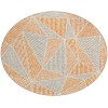 Addison Chantille ACN618 Orange 8 ft. x 8 ft. Round Rug
