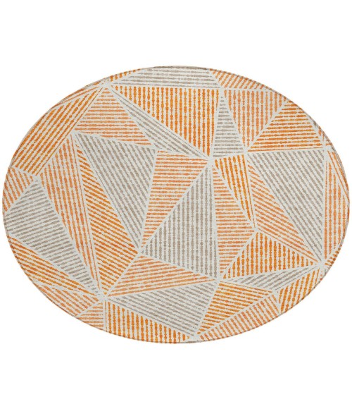Chantille ACN618 Orange 8' x 8' Rug