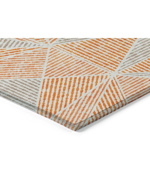 Chantille ACN618 Orange 3' x 5' Rug