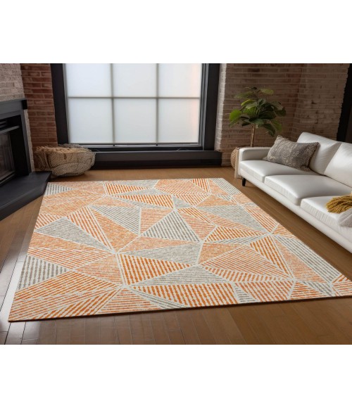 Chantille ACN618 Orange 3' x 5' Rug