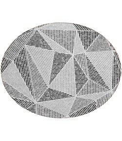 Addison Chantille ACN618 Pewter 8 ft. x 8 ft. Round Rug