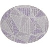 Addison Chantille ACN618 Purple 8 ft. x 8 ft. Round Rug