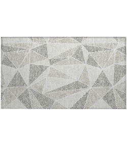 Addison Chantille ACN618 Taupe 1 ft. 8 in. x 2 ft. 6 in. Rectangle Rug