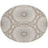 Addison Chantille ACN619 Beige 8 ft. x 8 ft. Round Rug