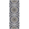 Addison Chantille ACN619 Black 2 ft. 3 in. x 7 ft. 6 in. Runner Rug