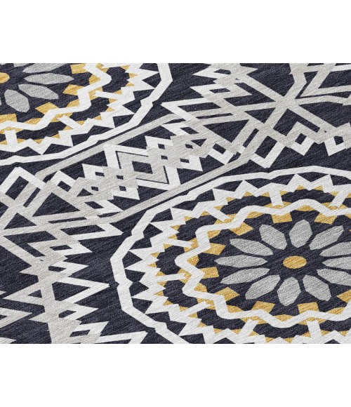 Chantille ACN619 Black 8' x 8' Rug