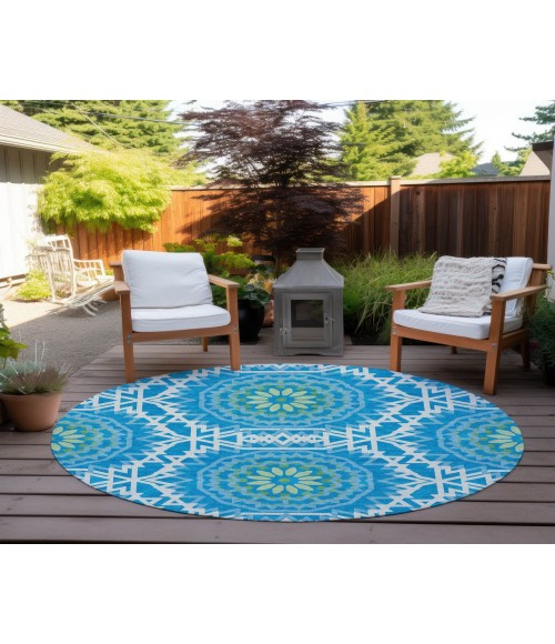 Chantille ACN619 Blue 8' x 8' Rug