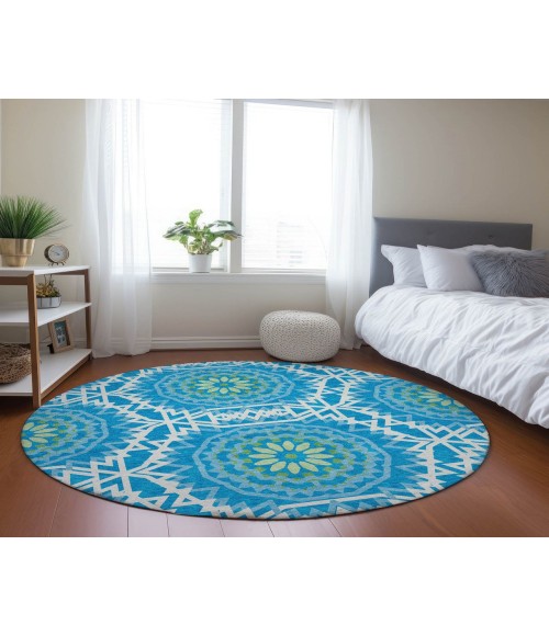 Chantille ACN619 Blue 8' x 8' Rug