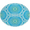 Addison Chantille ACN619 Blue 8 ft. x 8 ft. Round Rug