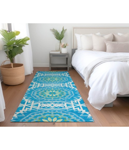Chantille ACN619 Blue 2'3" x 7'6" Rug