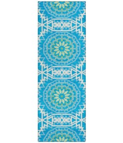 Addison Chantille ACN619 Blue 2 ft. 3 in. x 7 ft. 6 in. Runner Rug