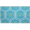 Addison Chantille ACN619 Blue 1 ft. 8 in. x 2 ft. 6 in. Rectangle Rug