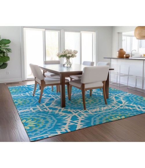Chantille ACN619 Blue 5' x 7'6" Rug