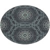 Addison Chantille ACN619 Charcoal 8 ft. x 8 ft. Round Rug