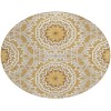 Addison Chantille ACN619 Gold 8 ft. x 8 ft. Round Rug