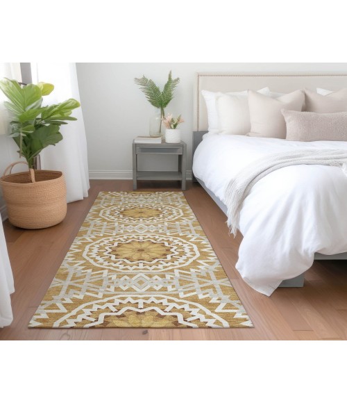 Chantille ACN619 Gold 2'3" x 7'6" Rug