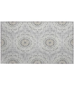 Addison Chantille ACN619 Gray 1 ft. 8 in. x 2 ft. 6 in. Rectangle Rug