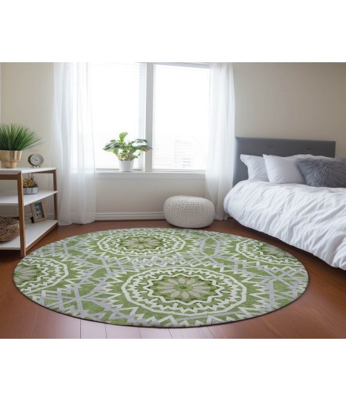Chantille ACN619 Green 8' x 8' Rug