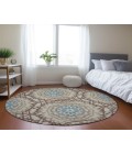Chantille ACN619 Khaki 8' x 8' Rug
