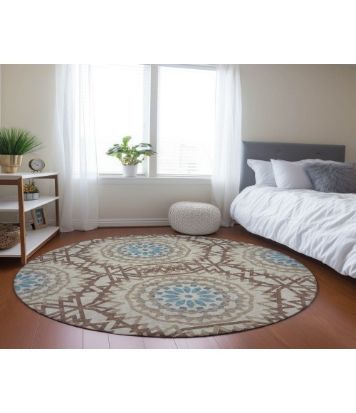 Chantille ACN619 Khaki 8' x 8' Rug