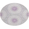 Addison Chantille ACN619 Lilac 8 ft. x 8 ft. Round Rug