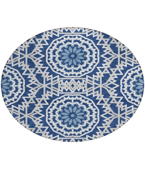 Chantille ACN619 Navy 8' x 8' Rug