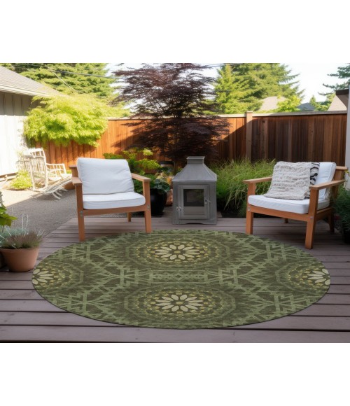 Chantille ACN619 Olive 8' x 8' Rug