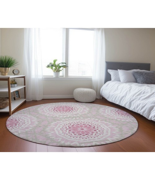 Chantille ACN619 Pink 8' x 8' Rug