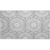 Addison Chantille ACN619 Silver 1 ft. 8 in. x 2 ft. 6 in. Rectangle Rug