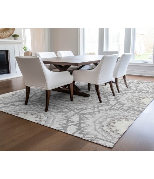 Chantille ACN619 Silver 3' x 5' Rug