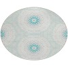 Addison Chantille ACN619 Teal 8 ft. x 8 ft. Round Rug