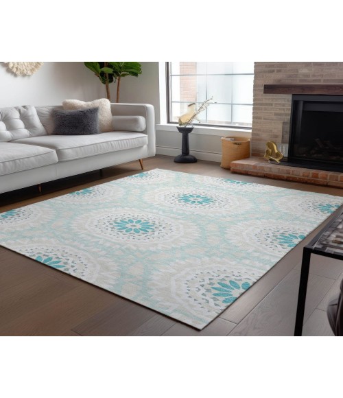 Chantille ACN619 Teal 2'6" x 3'10" Rug