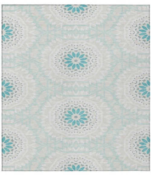 Chantille ACN619 Teal 2'6" x 3'10" Rug
