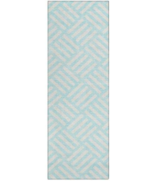 Chantille ACN620 Aqua 2'3" x 7'6" Rug