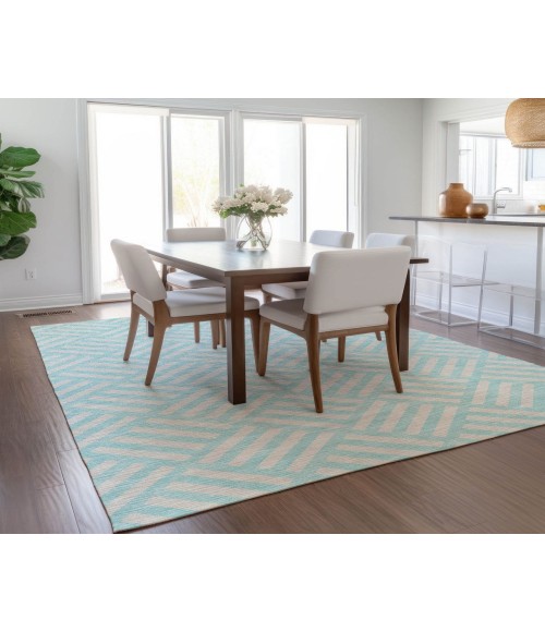 Chantille ACN620 Aqua 8' x 10' Rug
