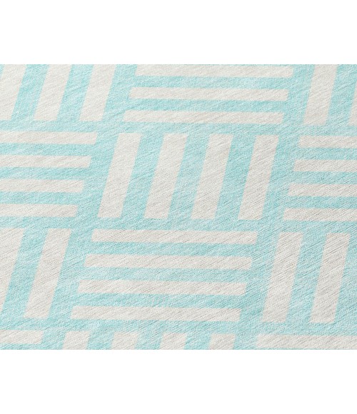 Chantille ACN620 Aqua 2'3" x 7'6" Rug