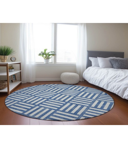 Chantille ACN620 Blue 8' x 8' Rug