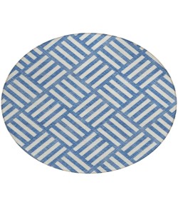 Addison Chantille ACN620 Blue 8 ft. x 8 ft. Round Rug