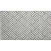 Addison Chantille ACN620 Gray 1 ft. 8 in. x 2 ft. 6 in. Rectangle Rug