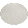 Addison Chantille ACN620 Ivory 8 ft. x 8 ft. Round Rug