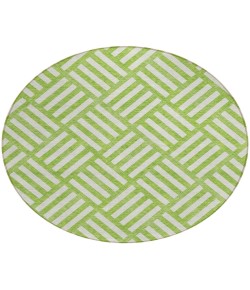 Addison Chantille ACN620 Lime 8 ft. x 8 ft. Round Rug