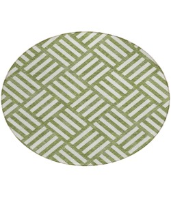 Addison Chantille ACN620 Olive 8 ft. x 8 ft. Round Rug