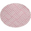 Addison Chantille ACN620 Pink 8 ft. x 8 ft. Round Rug