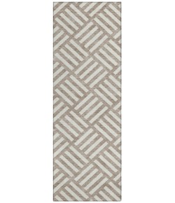 Addison Chantille ACN620 Taupe 2 ft. 3 in. x 7 ft. 6 in. Runner Rug